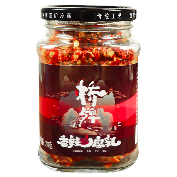 橋牌香辣腐乳210克