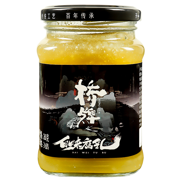 橋牌白味腐乳260克