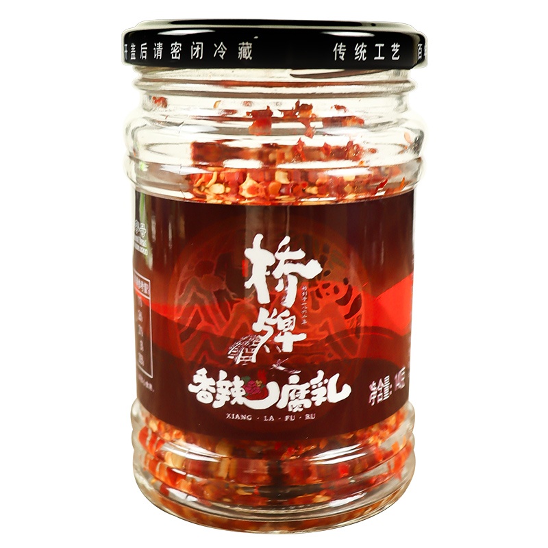 橋牌香辣腐乳140g